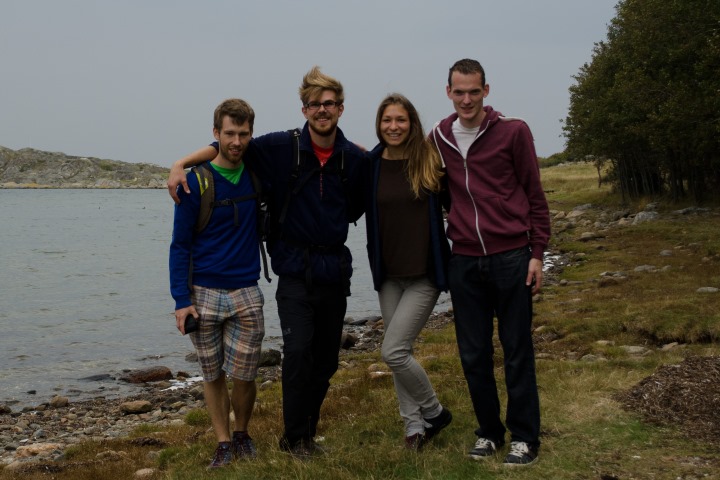 Islands trip with 9 Germans